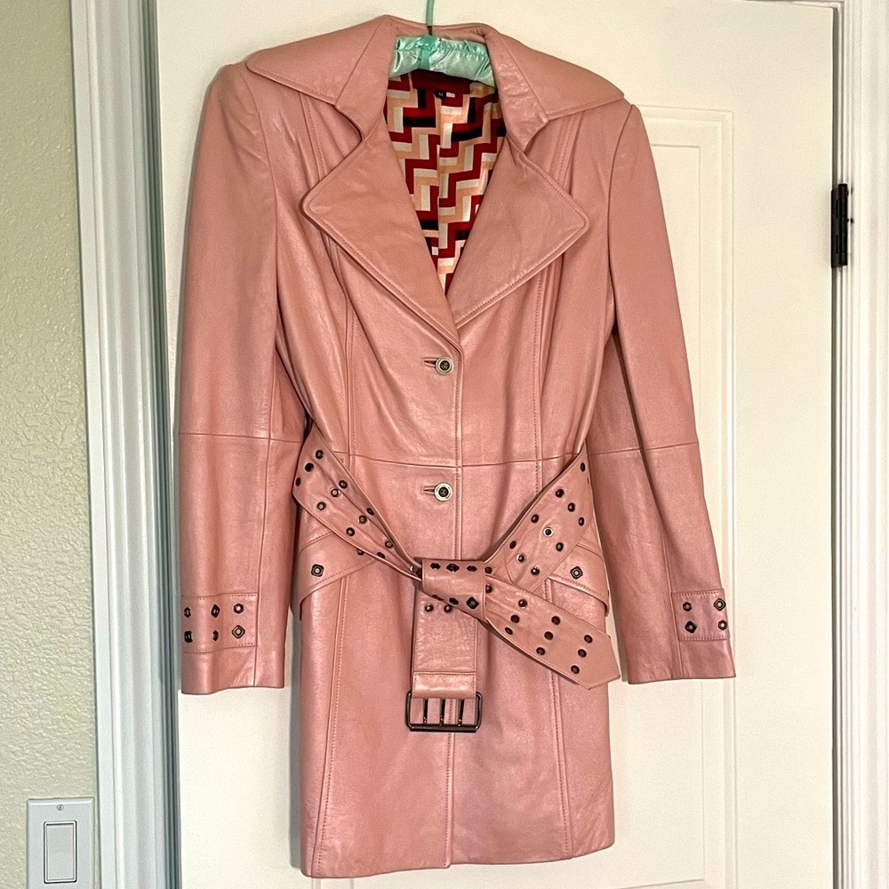 Barbie Pink Leather Jacket Designer (Nicole Berti)